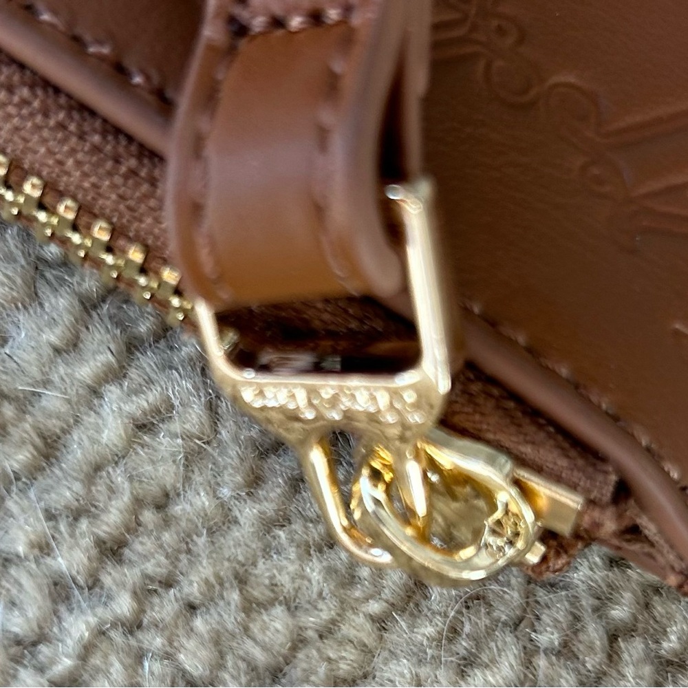 NWOT Max Mara Leather Portfolio Clutch - Picture 3 of 9